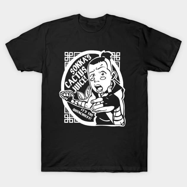 Sokka's Cactus Juice... It's The Quenchiest. Avatar The Last Airbender T-Shirt by CatsandBats